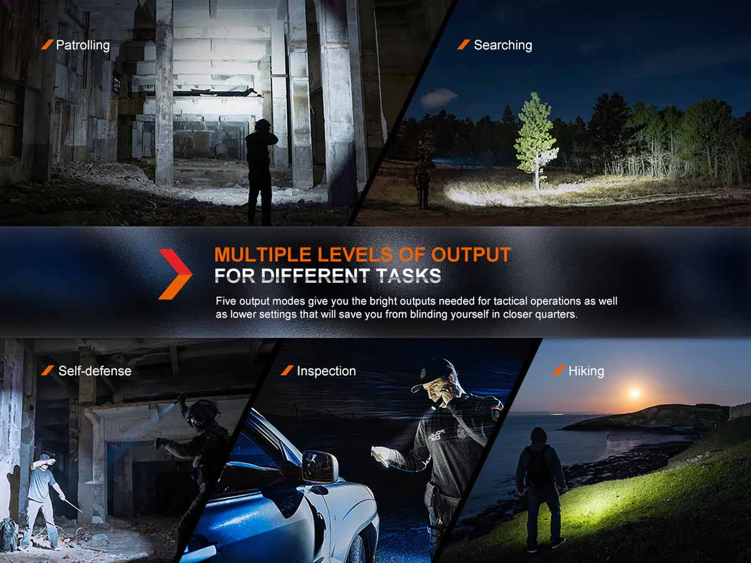 FENIX PD36R PRO RECHARGEABLE FLASHLIGHT - Image 6
