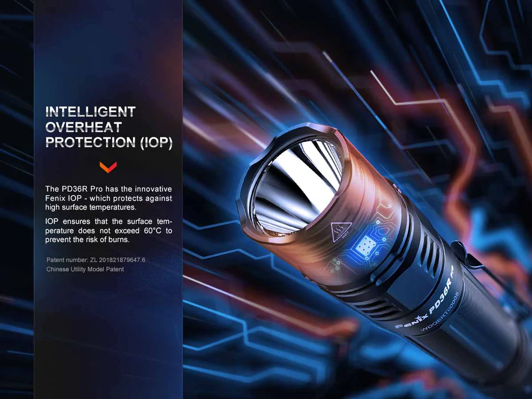 FENIX PD36R PRO RECHARGEABLE FLASHLIGHT - Image 12
