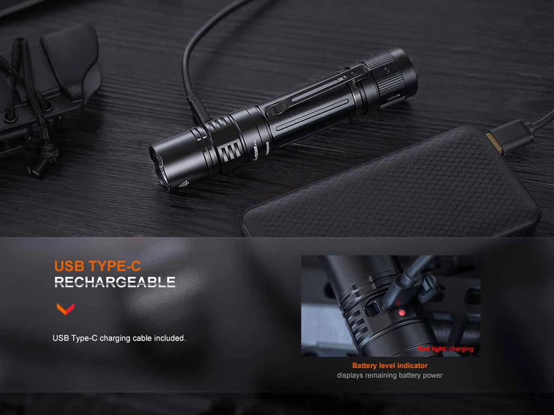 FENIX PD36R PRO RECHARGEABLE FLASHLIGHT - Image 8