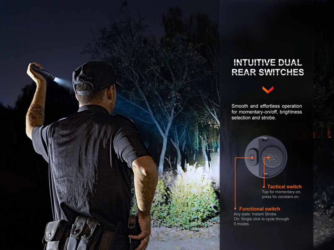 FENIX PD36R PRO RECHARGEABLE FLASHLIGHT - Image 5